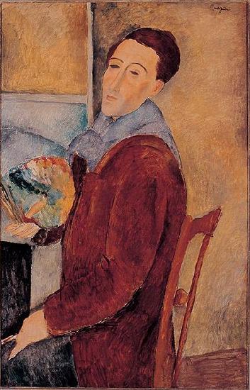 Amedeo Modigliani Self-portrait. China oil painting art